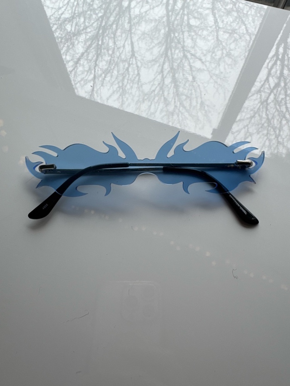 Blue Flame Sunglasses